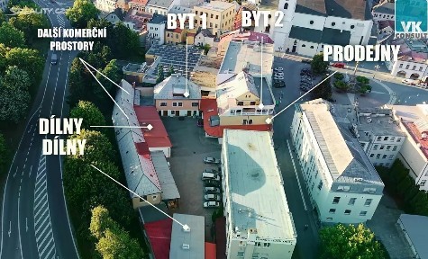 Prodej obchodního prostoru 2074 m²