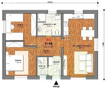 Prodej rodinného domu 65 m², pozemek 650 m²