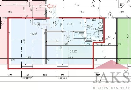 Prodej bytu 2+kk 29 m²