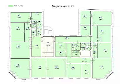 Pronájem kanceláře 528 m² Šilingrovo náměstí, Brno - Brno-město