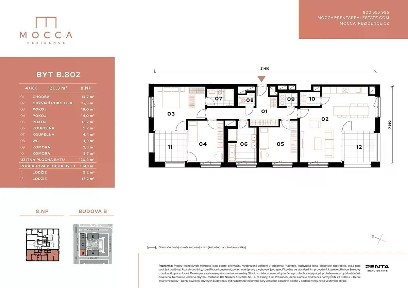 Prodej bytu 4+kk 113 m²