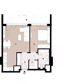 Prodej bytu 2+kk 54 m² Makovská, Praha - Dolní Počernice