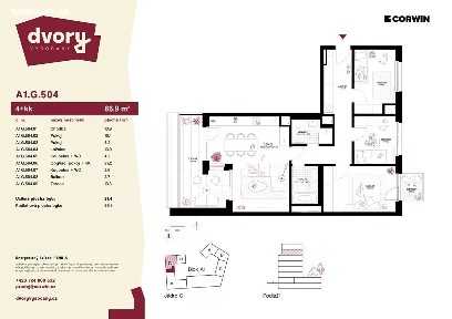 Prodej bytu 4+kk 86 m²