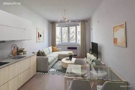 Prodej bytu 2+kk 51 m² Nad Kajetánkou, Praha - Břevnov