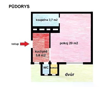 Prodej bytu 1+kk 31 m² Národní obrany, Praha - Bubeneč