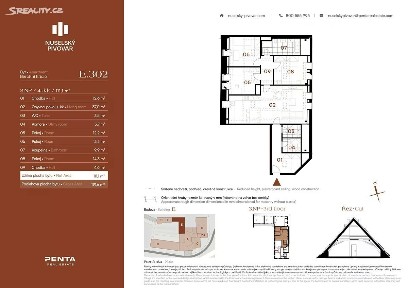 Prodej bytu 4+kk 111 m²