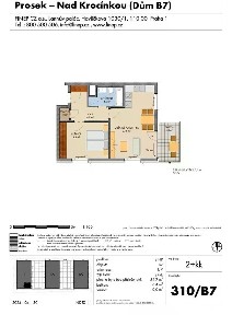 Prodej bytu 2+kk 55 m² Návarovská, Praha