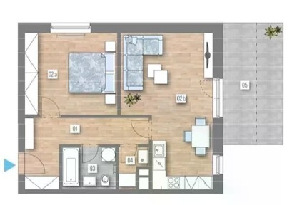 Prodej bytu 2+kk 55 m² Strážovická, Praha - Zličín