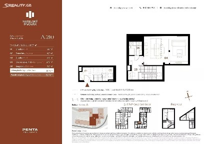 Prodej bytu 1+kk 52 m² Bělehradská, Praha - Nusle