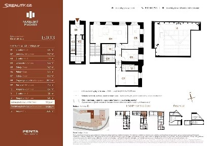 Prodej bytu 4+kk 131 m²