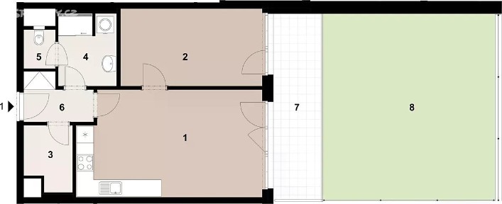 Prodej bytu 2+kk 50 m²