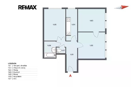Prodej bytu 3+1 68 m² Limuzská, Praha - Strašnice