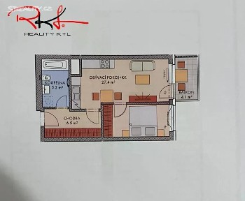 Prodej bytu 2+kk 44 m² Honzíkova, Praha - Dolní Měcholupy