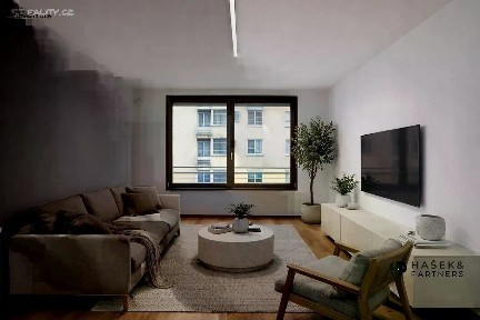 Prodej bytu 2+kk 48 m² Bassova, Praha - Vysočany