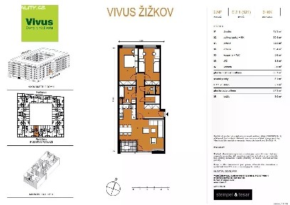 Prodej bytu 3+kk 87 m²