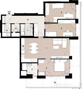 Prodej bytu 4+kk 105 m²