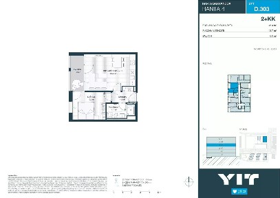 Prodej bytu 2+kk 44 m²