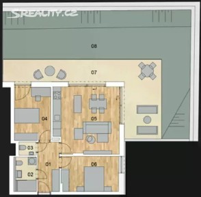 Prodej bytu 3+kk 73 m²