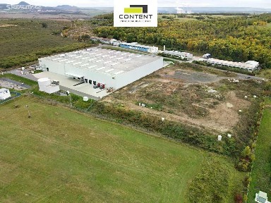 Pronájem výrobní haly, prostoru 4356 m² Skyřická, Most - Velebudice