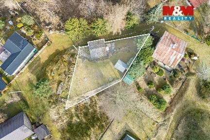 Prodej chaty 13 m², pozemek 398 m² Nalžovské Hory - Těchonice