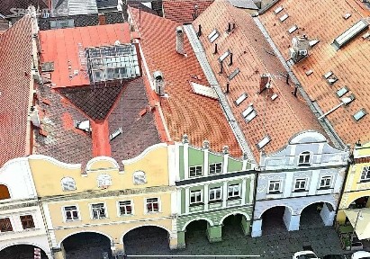 Prodej rodinného domu 340 m², pozemek 328 m² náměstí Míru, Domažlice - Město
