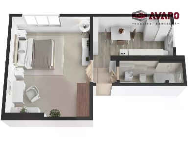 Prodej bytu 1+1 38 m² Oblouková, Opava - Předměstí