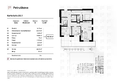 Prodej bytu 4+kk 95 m² Petruškova, Ostrava - Zábřeh