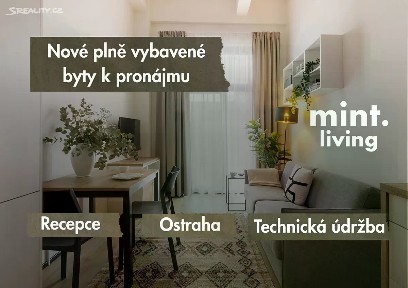 Pronájem bytu 1+kk 28 m² Poděbradská, Praha - Hloubětín
