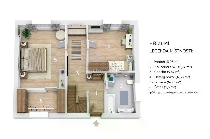 Prodej rodinného domu 117 m², pozemek 277 m² Otovická, Karlovy Vary - Sedlec
