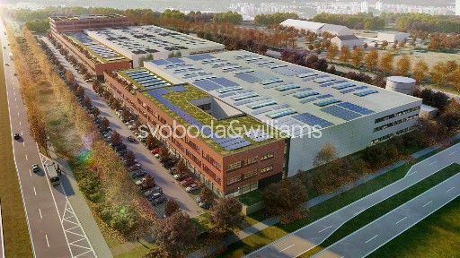 Pronájem skladového prostoru 1732 m²