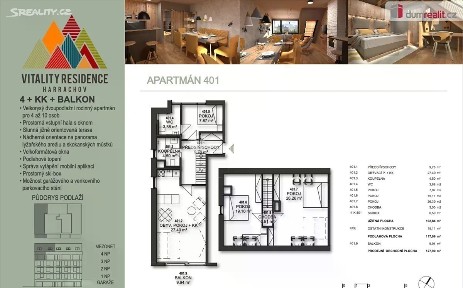 Prodej bytu 4+kk 105 m² Harrachov - Nový Svět
