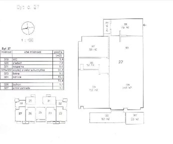 Pronájem bytu 2+kk 73 m² Na Zatlance, Praha - Smíchov