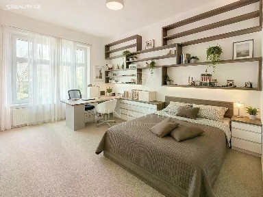 Pronájem bytu 3+1 120 m² Mánesova, Praha - Vinohrady