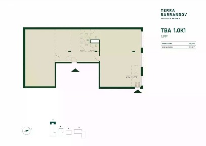 Pronájem obchodního prostoru 227 m² Silurská, Praha - Hlubočepy