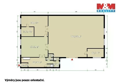 Pronájem obchodního prostoru 360 m²