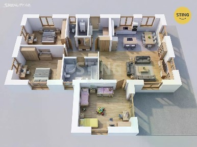 Prodej rodinného domu 90 m², pozemek 719 m²