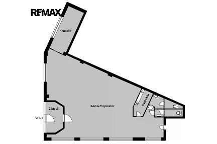 Prodej obchodního prostoru 141 m² Voskovcova, Praha - Hlubočepy