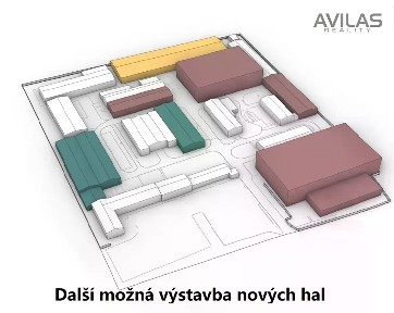 Pronájem výrobní haly, prostoru 1200 m² náměstí Svobody, Kojetín - Kojetín I-Město