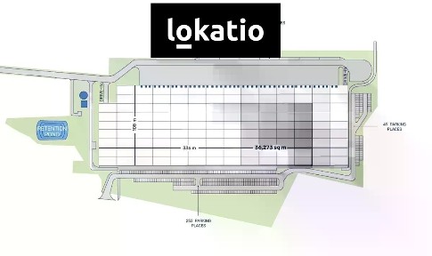 Pronájem skladového prostoru 4608 m²