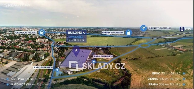 Pronájem skladového prostoru 7000 m²