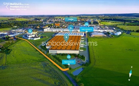 Pronájem výrobní haly, prostoru 10000 m²