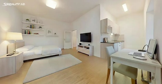 Pronájem bytu 1+kk 30 m² Na Fifejdách, Ostrava - Moravská Ostrava