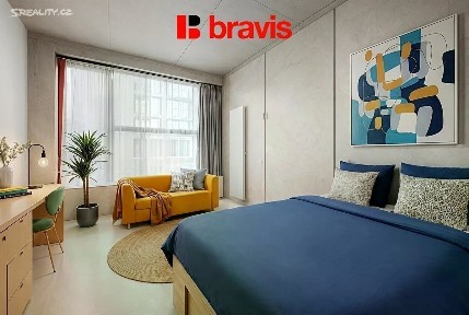 Pronájem bytu 1+kk 24 m² Dornych, Brno - Trnitá