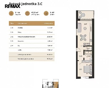 Prodej bytu 2+kk 54 m² Obřanská, Brno - Maloměřice