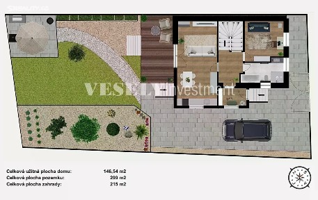 Prodej rodinného domu 146 m², pozemek 299 m²