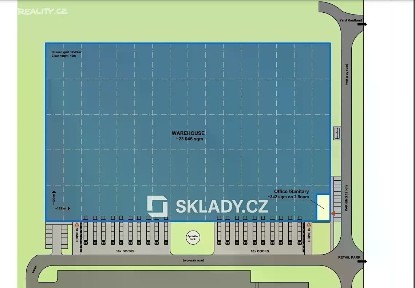 Pronájem skladového prostoru 2500 m²