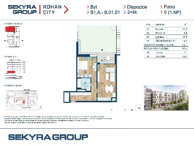 Prodej bytu 2+kk 55 m² Sokolova, Praha - Karlín