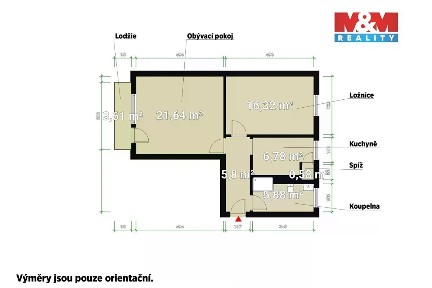 Pronájem bytu 2+1 60 m² nám. ČSA, Stod