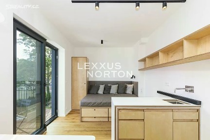 Pronájem bytu 1+kk 27 m² Na Topolce, Praha - Nusle