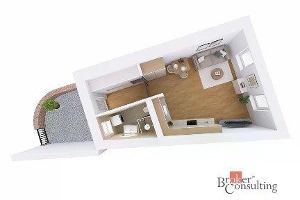 Prodej bytu 1+kk 34 m²